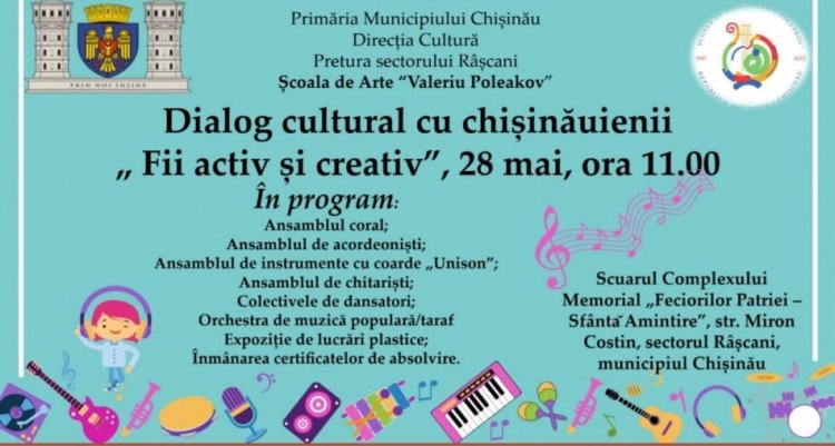 Primăria Municipiului Chișinău, Pretura sectorului Rîșcani informează că în acest weekend vor avea loc activități în cad...