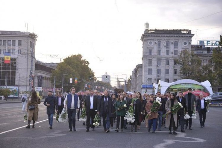 Primele momente din dimineața Hramului Chişinăului! Ion Ceban , Vlad Melnic , Primăria Municipiului Chișinău , Pretura S...