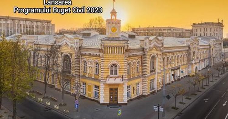 Pretura Sectorului Rîșcani: Lansarea Programului privind Bugetul Civil Chișinău, ediția 2023
