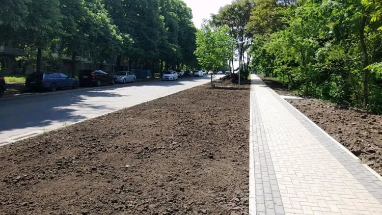 În sectorul Rîșcani continuă lucrările de amenajare a zonei verzi din str. Florilor      Este vorba despre amenajarea al...