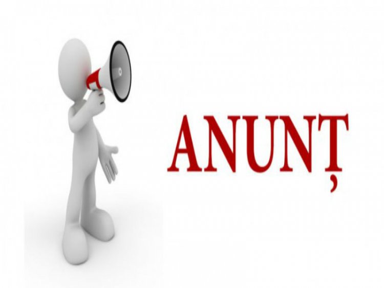 Lista candidaților care au promovat concursul organizat pentru ocuparea funcției publice vacante.