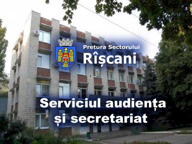 Serviciul audiență și secretariat